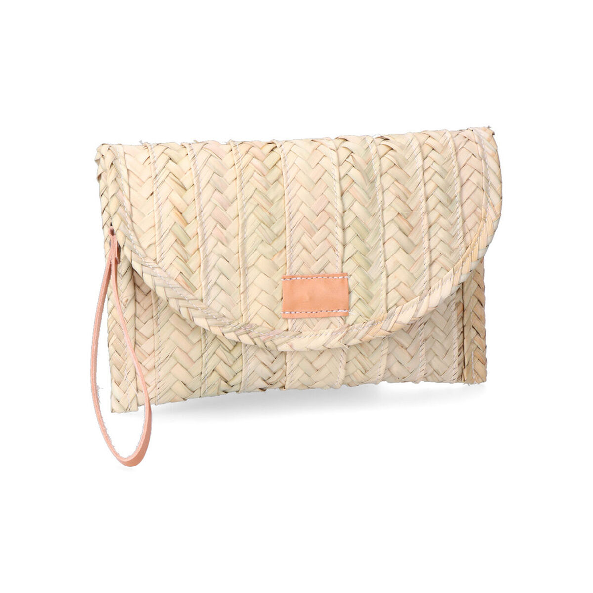 Women’s Purse EDM Valle-1 Palm leaf With lid