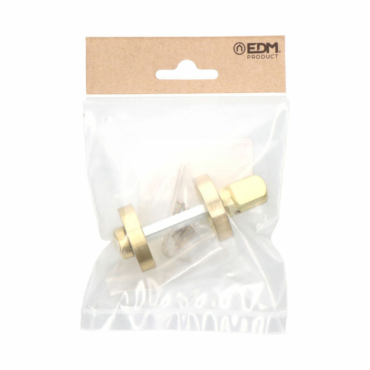 Handle with thumb screw EDM 85445 707 Aluminium Ã 35 mm