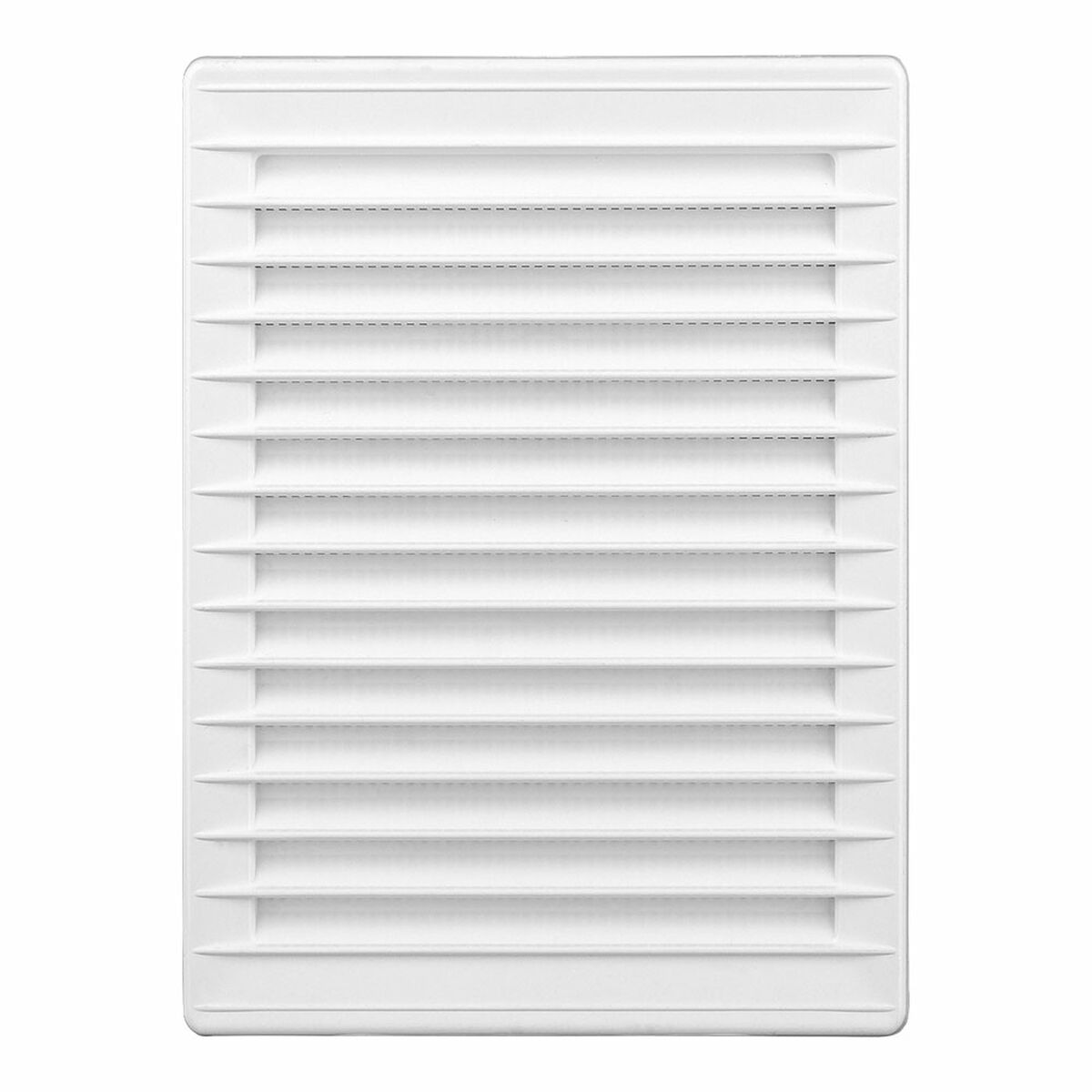 Ventilation grille EDM 87733 White 13,7 x 20,7 cm Mosquito net