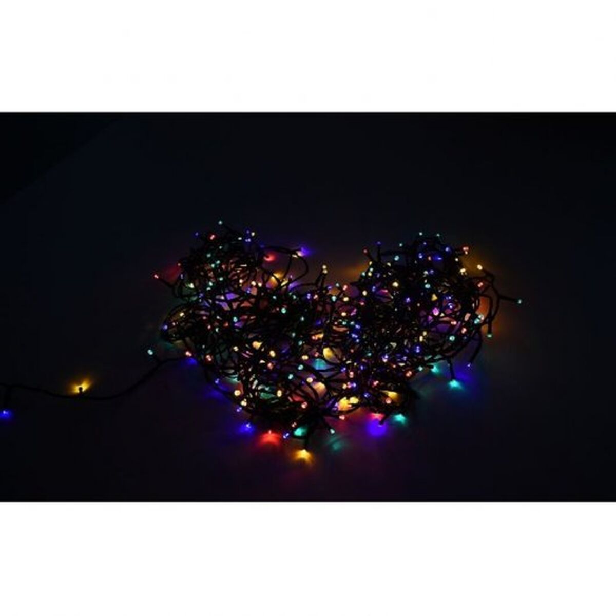 Wreath of LED Lights Muvit iO 6 m Black G