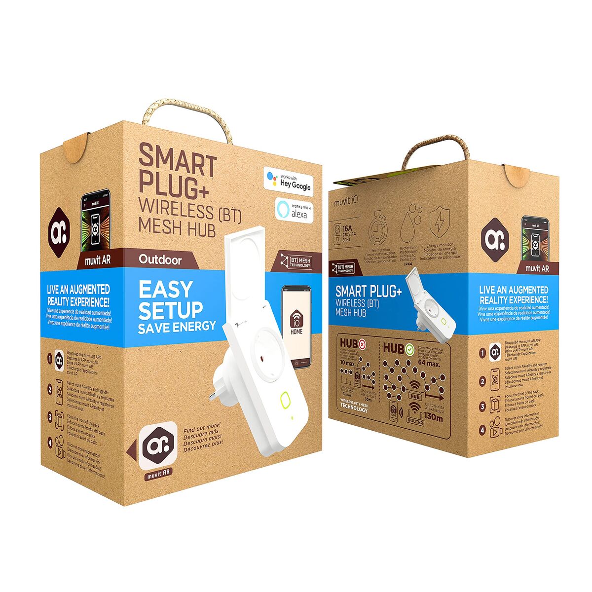 Smart Plug Muvit iO Bluetooth Wi-Fi