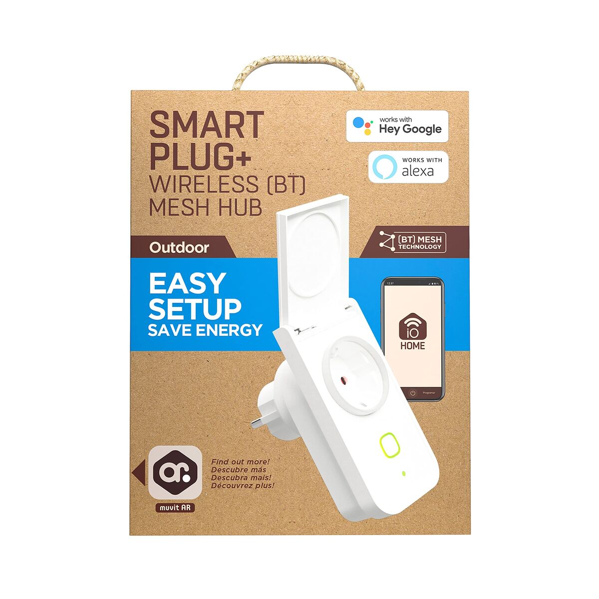 Smart Plug Muvit iO Bluetooth Wi-Fi