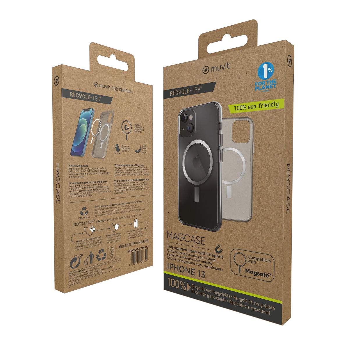 Screen Protector Muvit for Change iPhone 13 iPhone 13