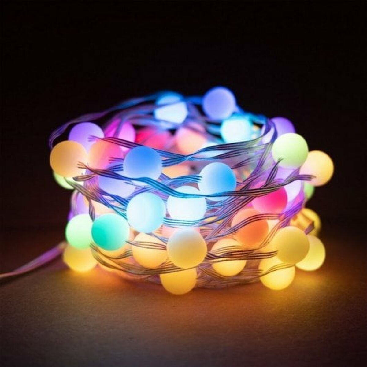 Wreath of LED Lights Muvit iO 10 m