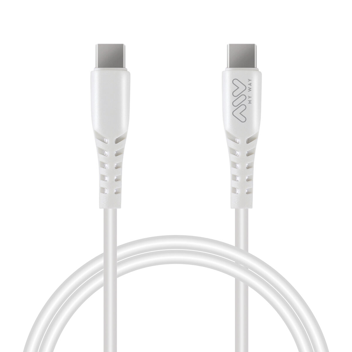 USB-C to USB-C Cable Myway White