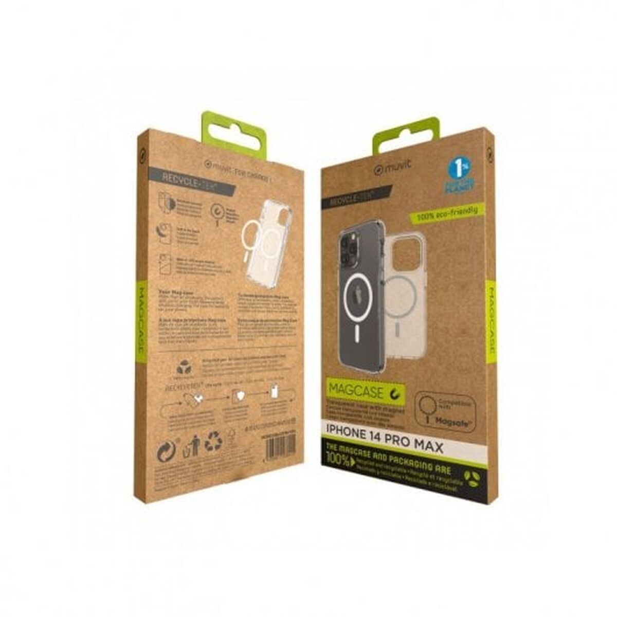 Mobile cover Muvit iPhone 14 Pro Max