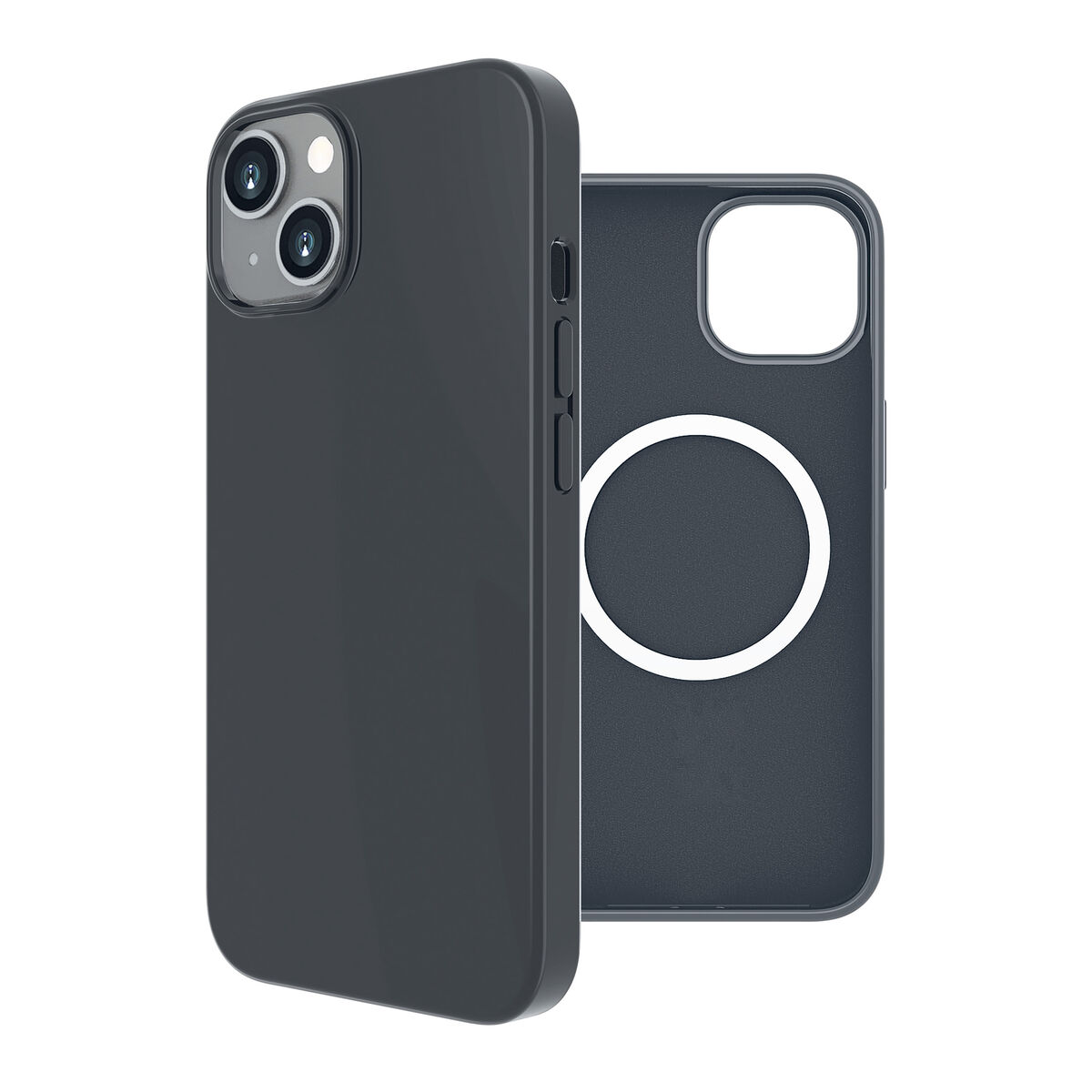 Mobile cover Muvit for Change iPhone 14 Plus Black Magnetic