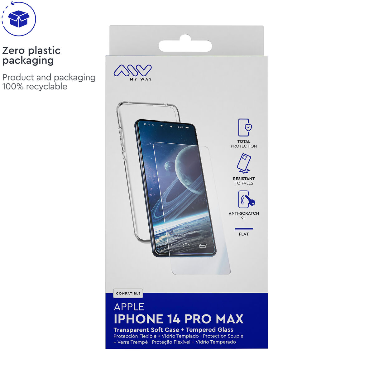 Mobile Case and Protector Myway iPhone 14 Pro