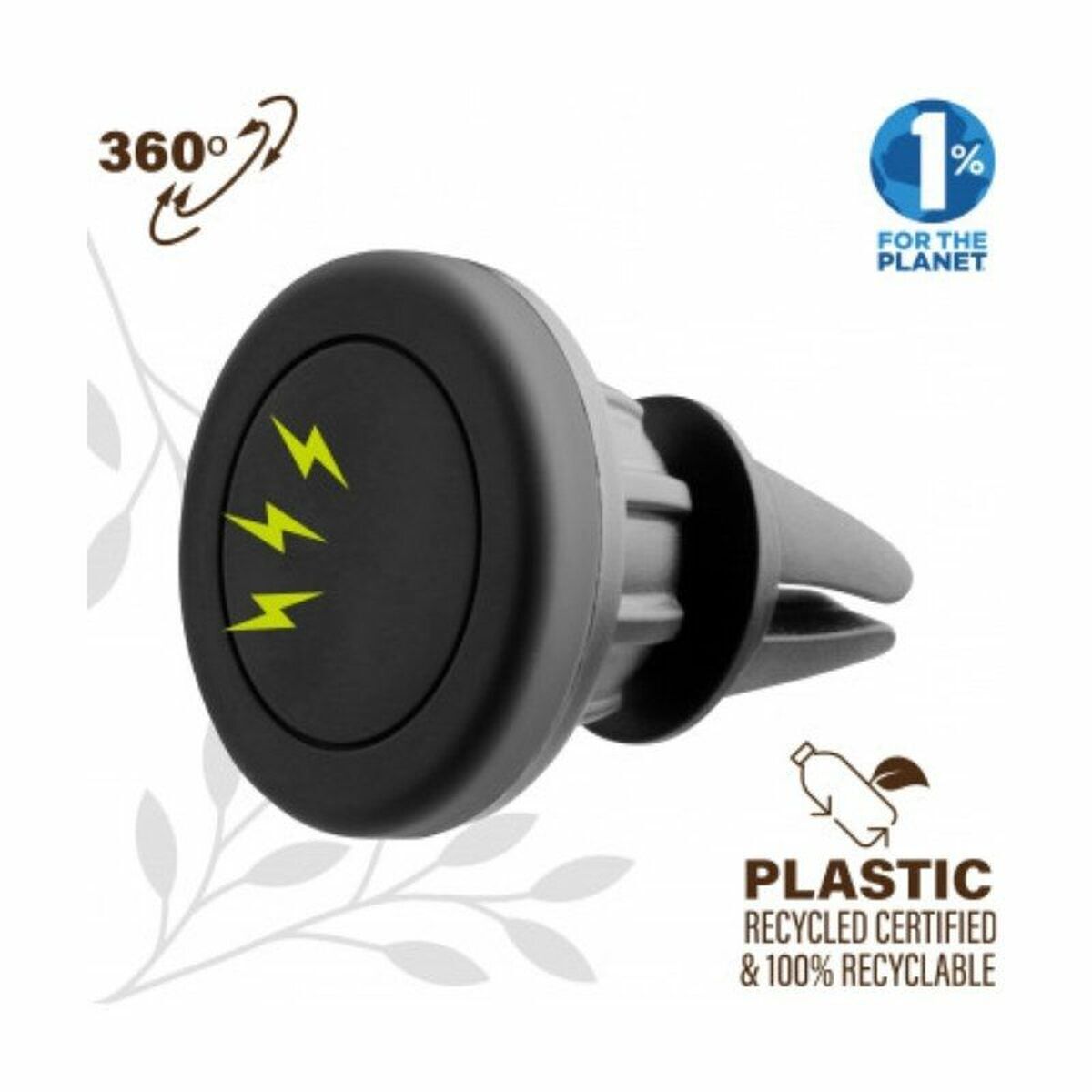 Mobile support Muvit MCCHL0001 Black Mobile support Muvit MCCHL0001 Black