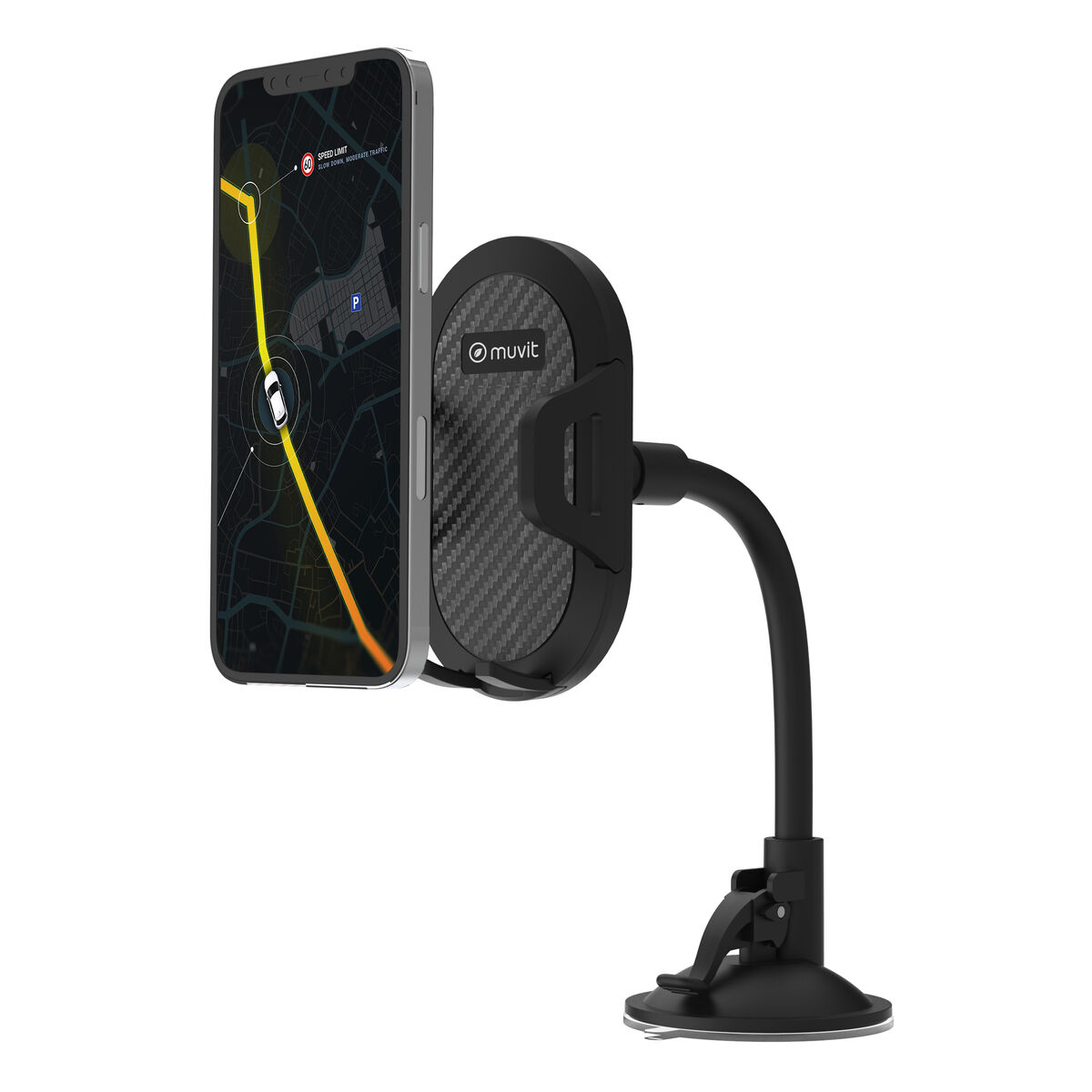 Car Mount Muvit Black 7″