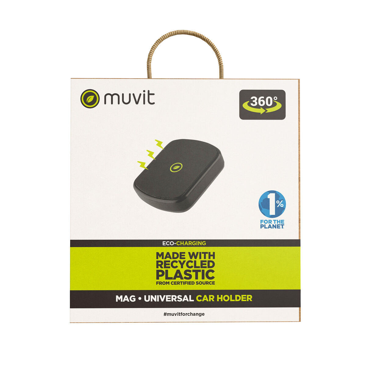 Car Mount Muvit Black