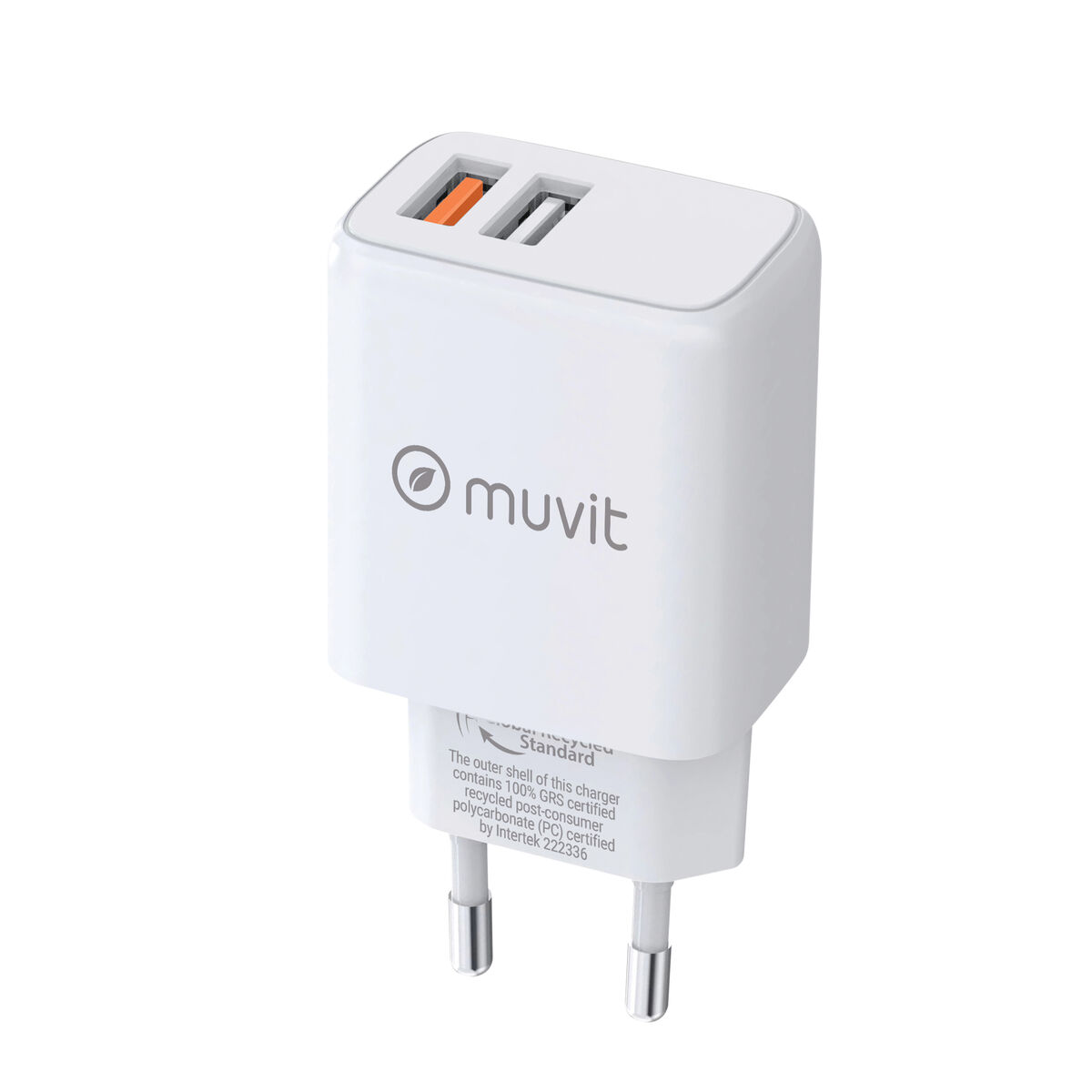Wall Charger Muvit for Change White 18 W