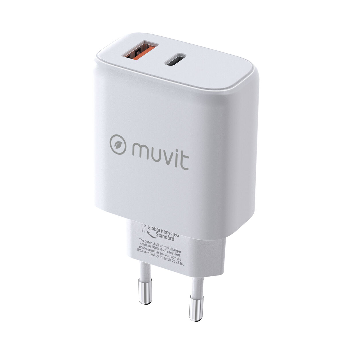 Wall Charger Muvit for Change MCD320 White 18 W