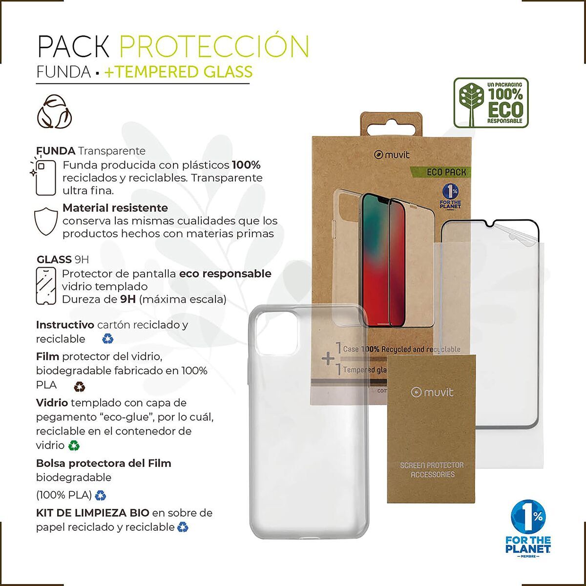 Mobile cover Muvit MCPAK0025