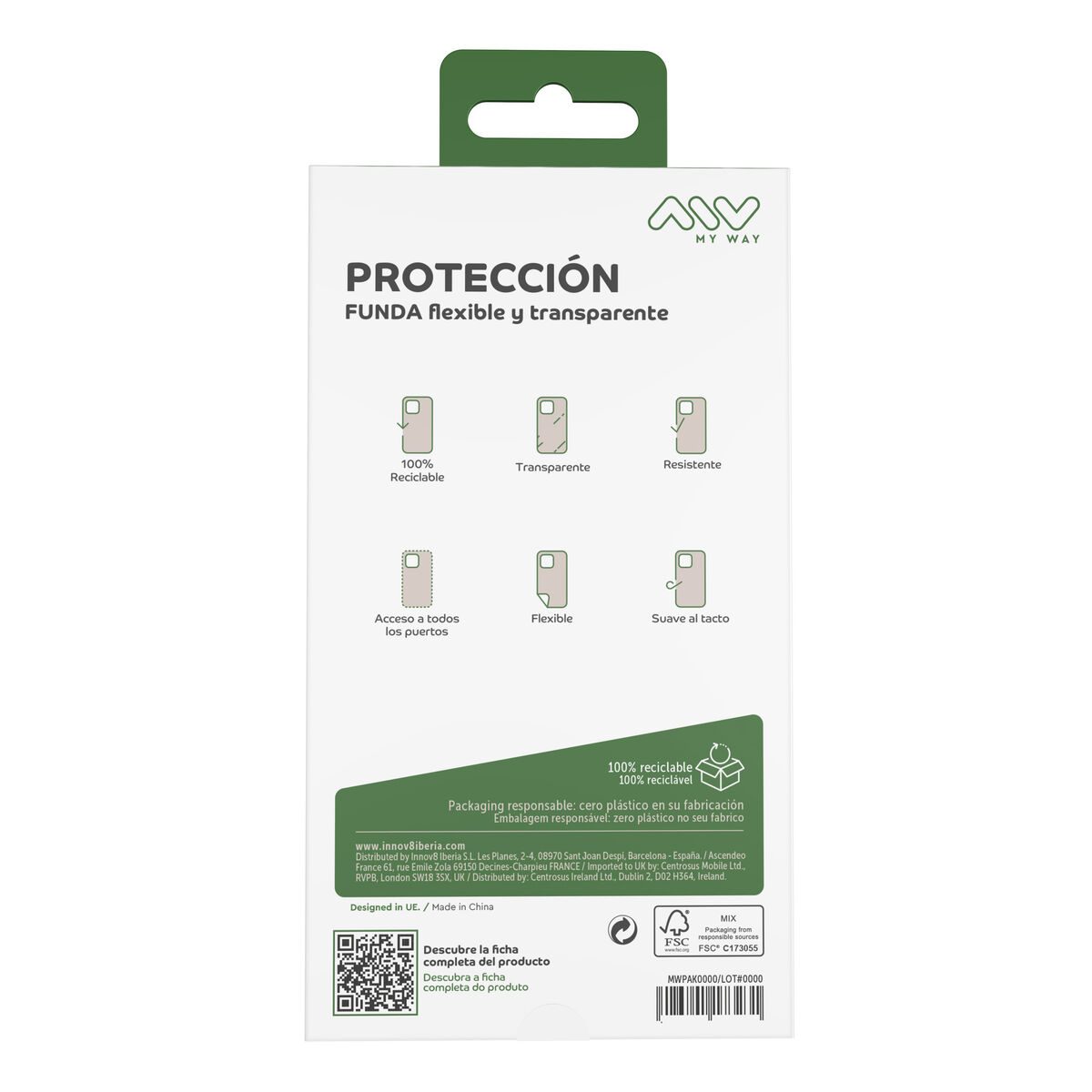 Mobile cover Myway Galaxy A55 5G