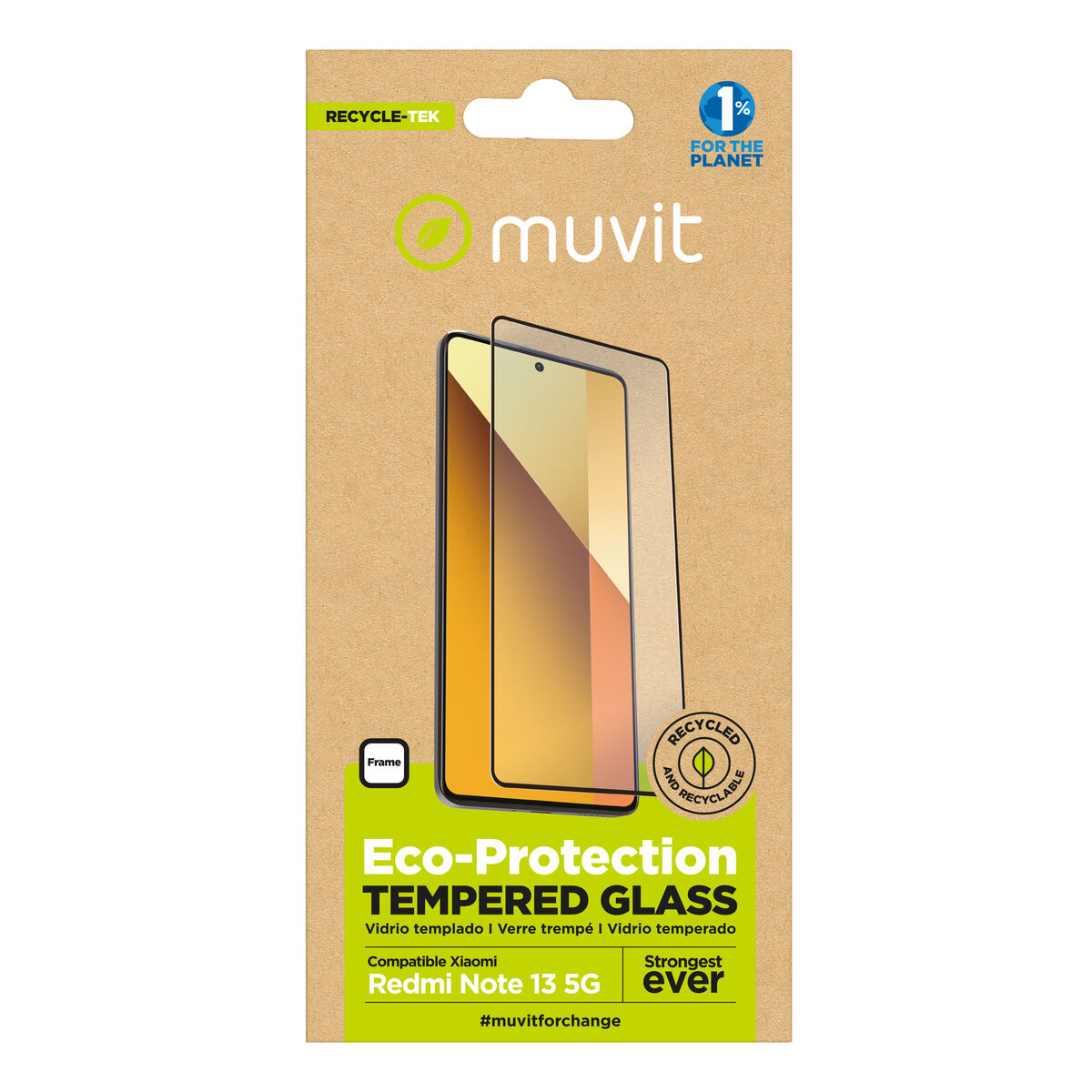 Mobile Screen Protector Muvit for Change Redmi Note 13 5G Mobile Screen Protector Muvit for Change Redmi Note 13 5G