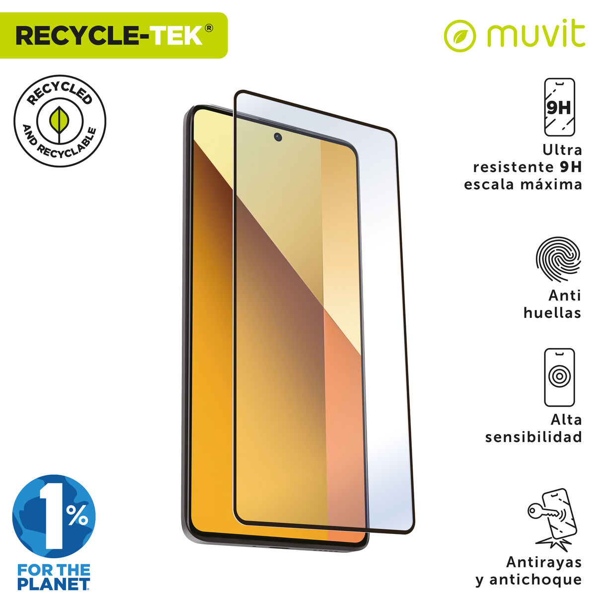 Mobile Screen Protector Muvit for Change Redmi Note 13 5G