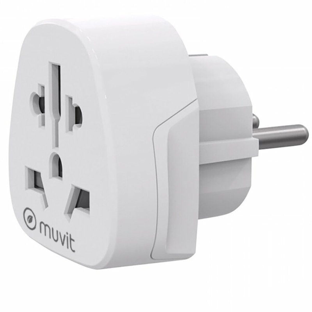 Universal Adapter Muvit For Change MCADP0007 White