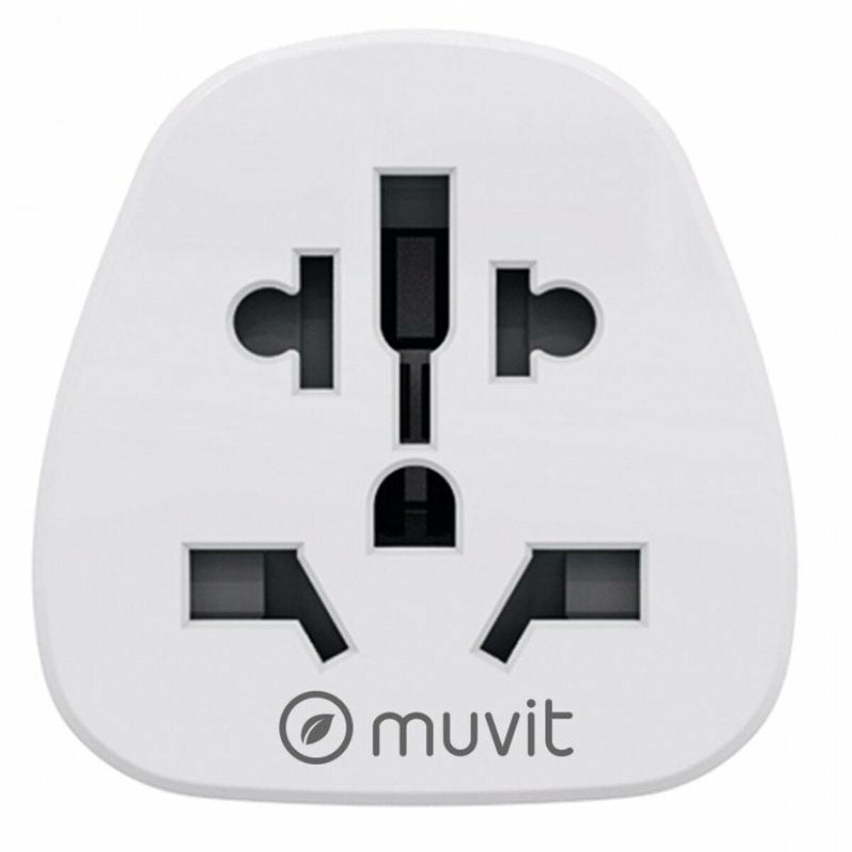 Universal Adapter Muvit For Change MCADP0007 White