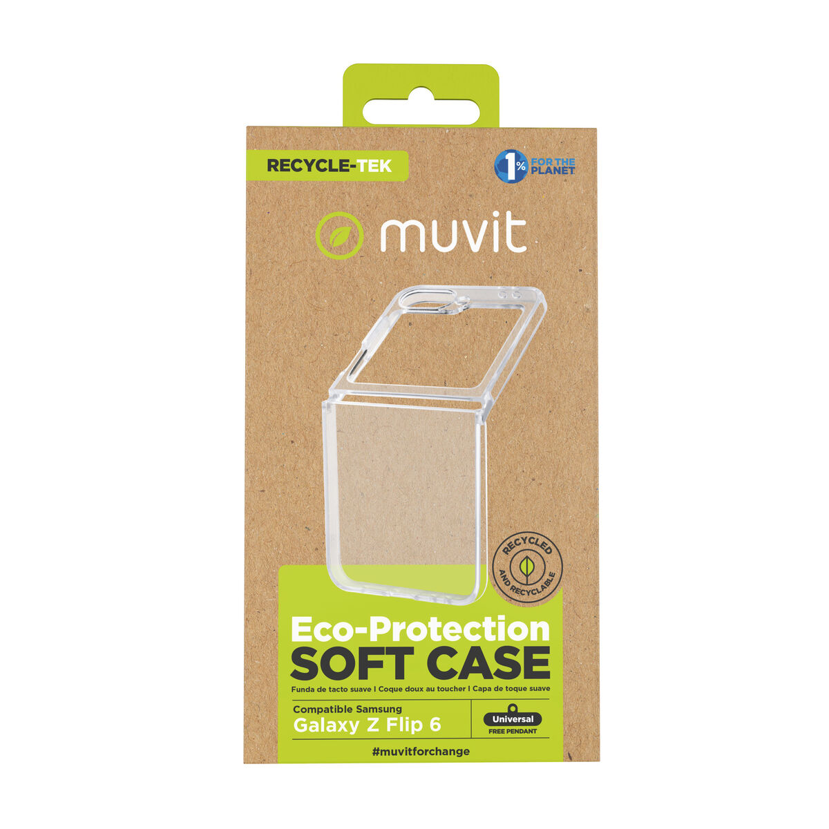 Mobile cover Muvit for Change Galaxy Z Flip6