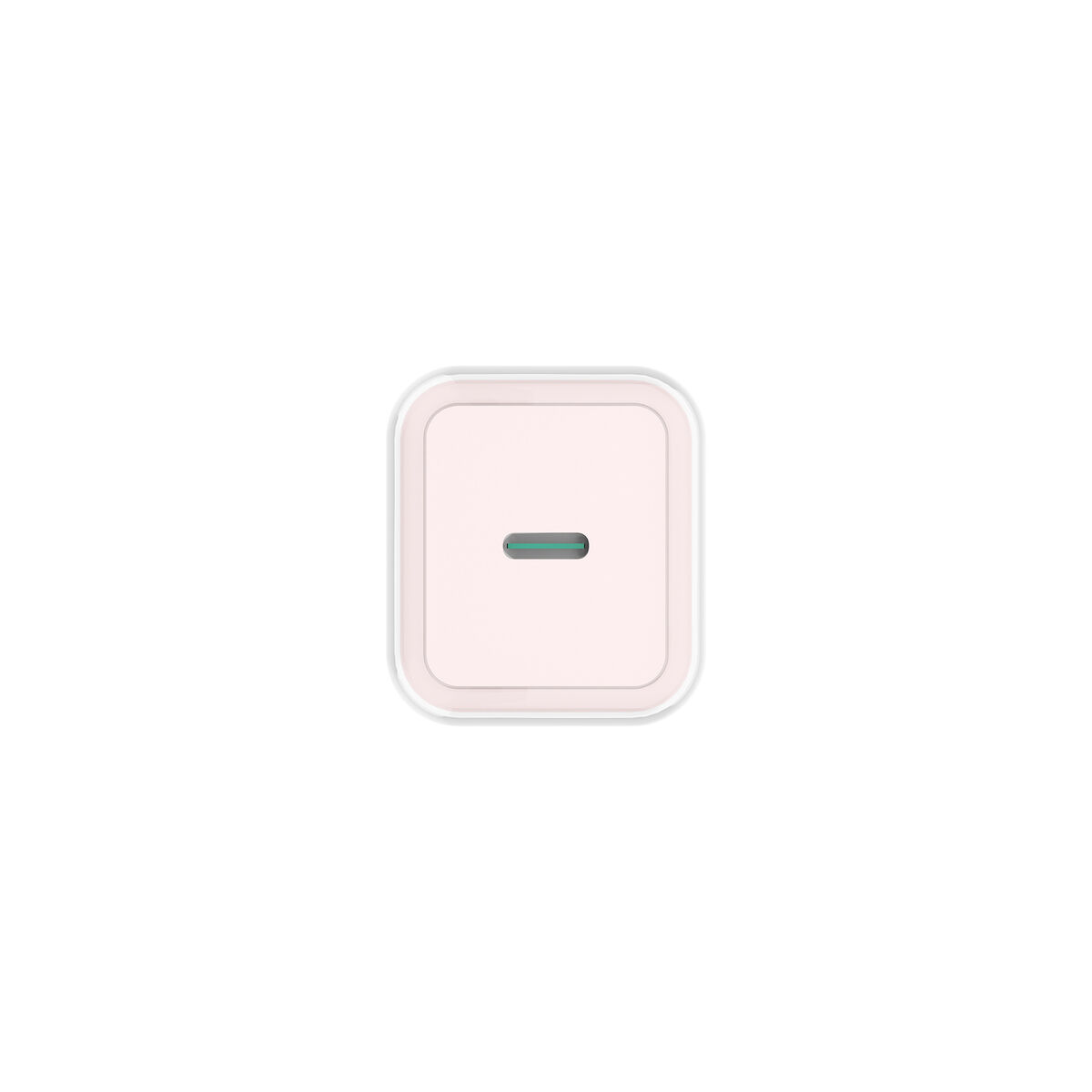 Wall Charger + USB-C Cable Muvit for Change  Glass GaN Pink