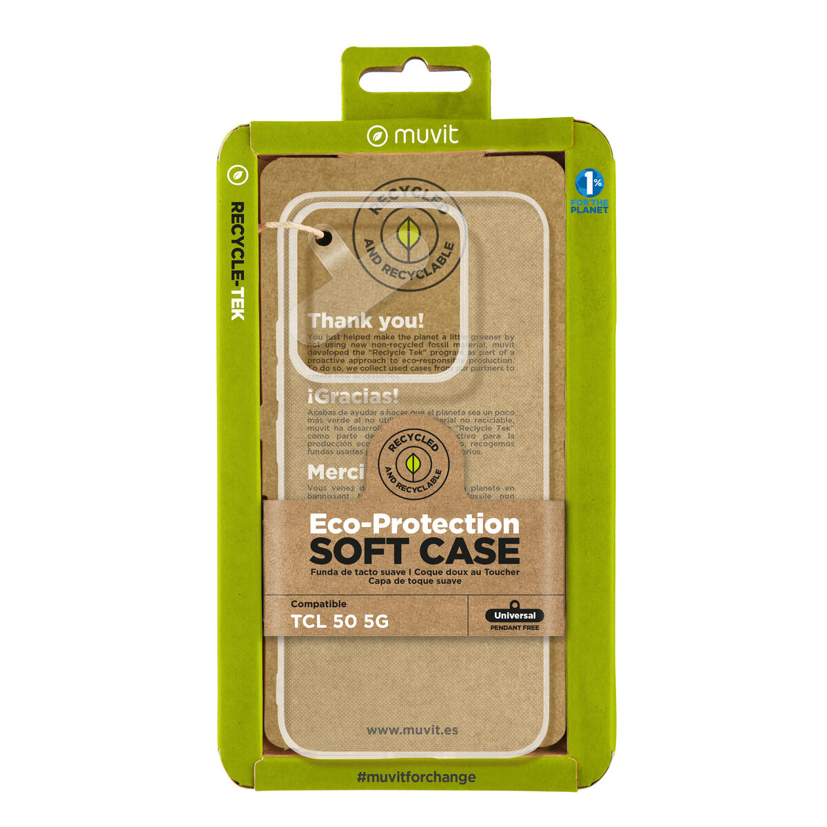 Mobile cover Muvit for Change Redmi Note 13 Pro 5G Mobile cover Muvit for Change Redmi Note 13 Pro 5G