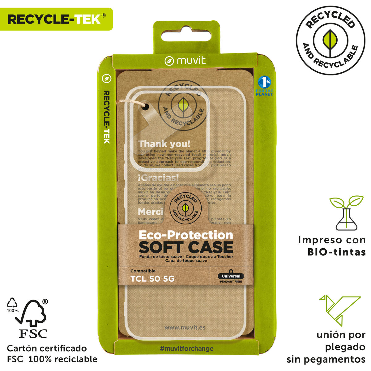 Mobile cover Muvit for Change Redmi Note 13 Pro 5G