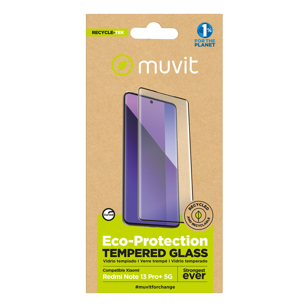Mobile Screen Protector Muvit for Change Redmi Note 13 Pro+ 5G Mobile Screen Protector Muvit for Change Redmi Note 13 Pro+ 5G