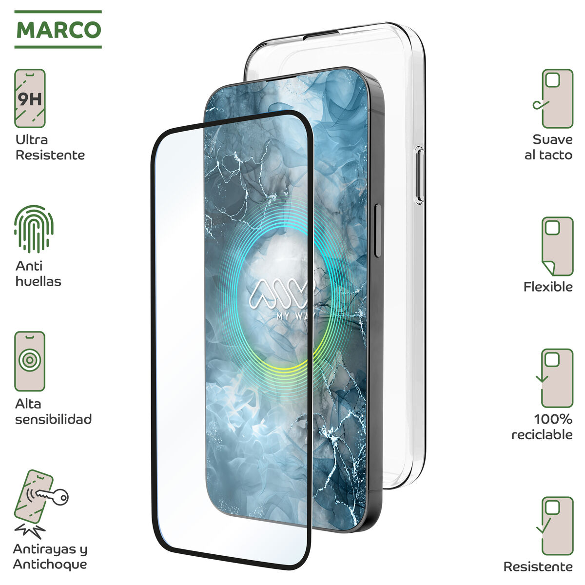Mobile Case and Protector Myway Oppo Reno 12FS 5G Oppo Reno 4Z 5G