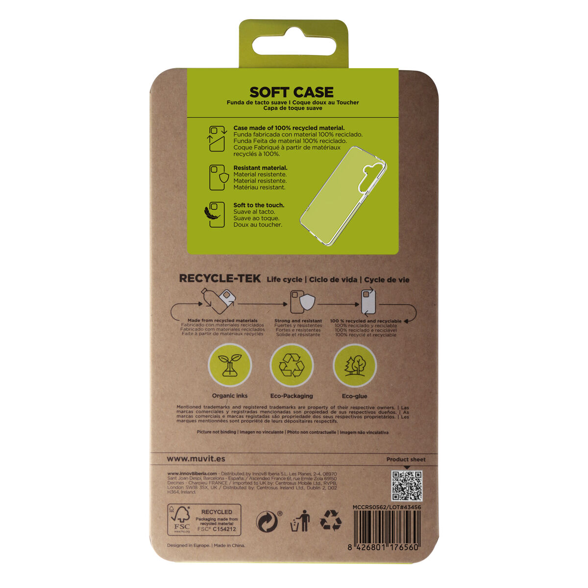 Mobile cover Muvit for Change Samsung Galaxy S25 Galaxy S25