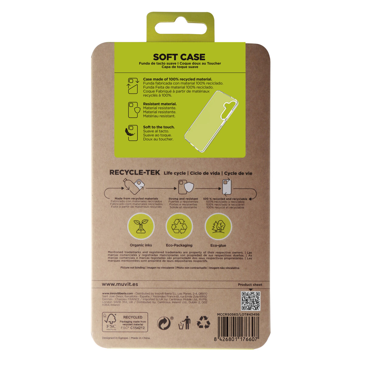 Mobile cover Muvit for Change Samsung Galaxy S25 Plus Galaxy S25+