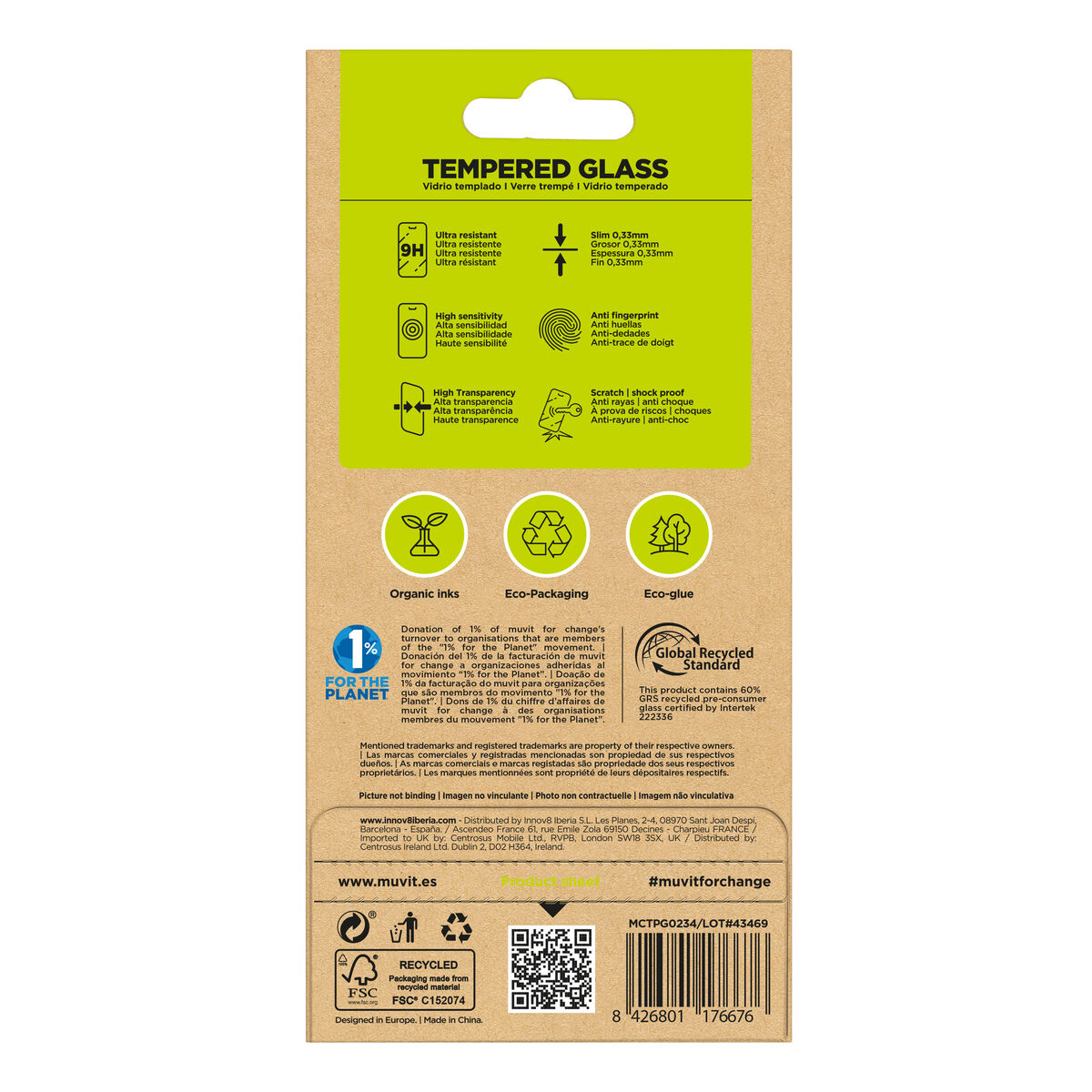 Mobile Screen Protector Muvit for Change Galaxy S25 Ultra