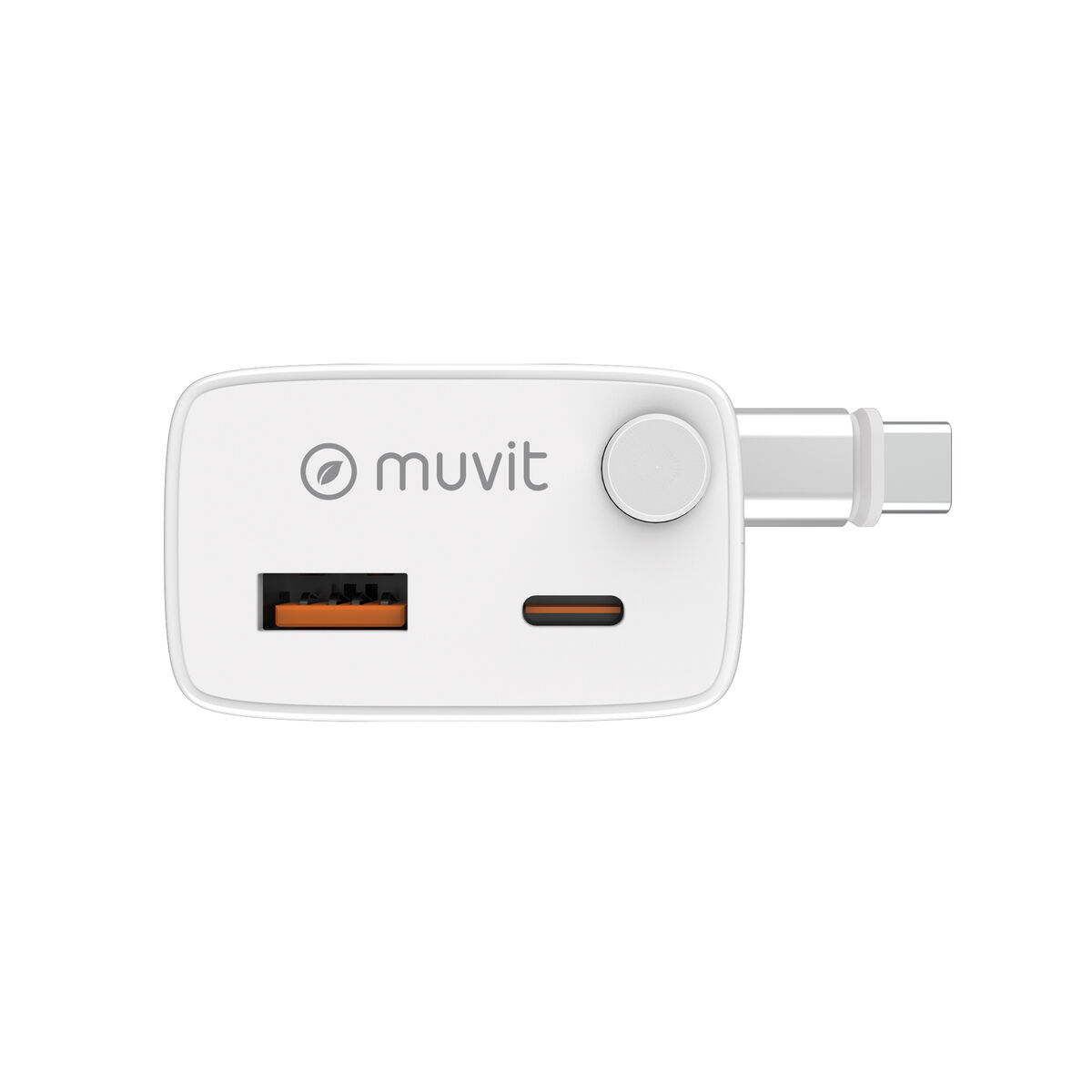Wall Charger Muvit WCEU63-30-AC2 White 30 W