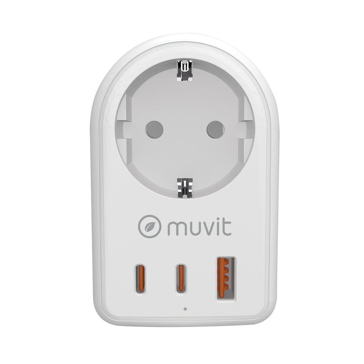 Wall Charger Muvit for Change 851DQ-DE White 20 W