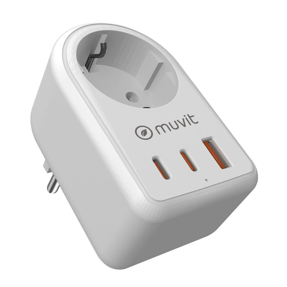 Wall Charger Muvit for Change 851DQ-DE White 20 W Wall Charger Muvit for Change 851DQ-DE White 20 W