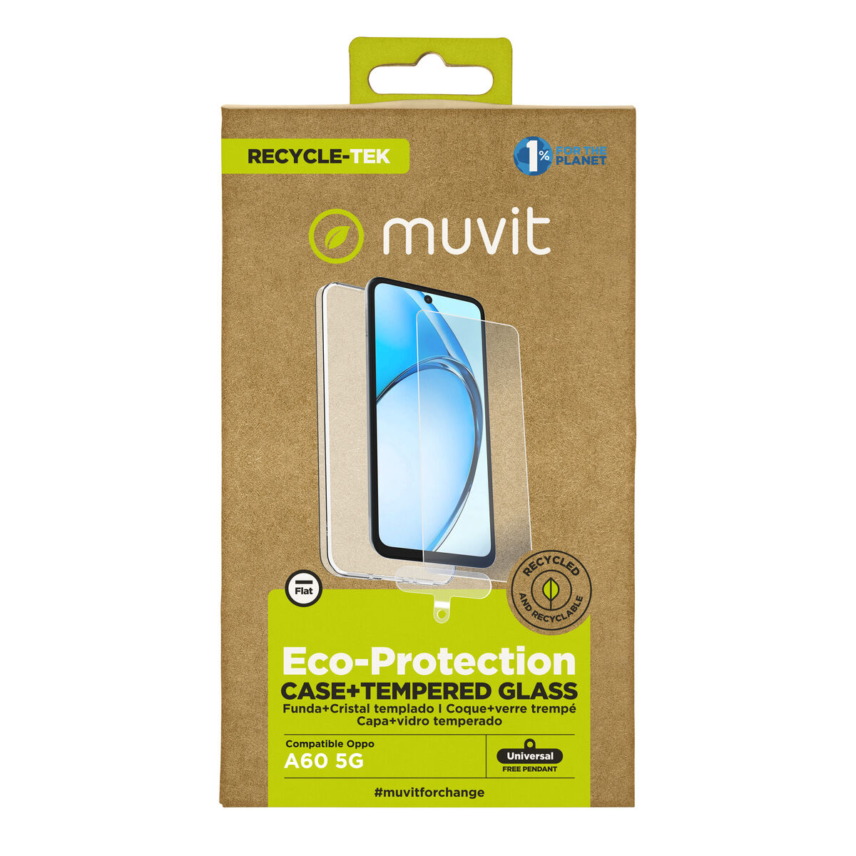 Mobile Phone Case Muvit for Change Oppo A60 Mobile Phone Case Muvit for Change Oppo A60