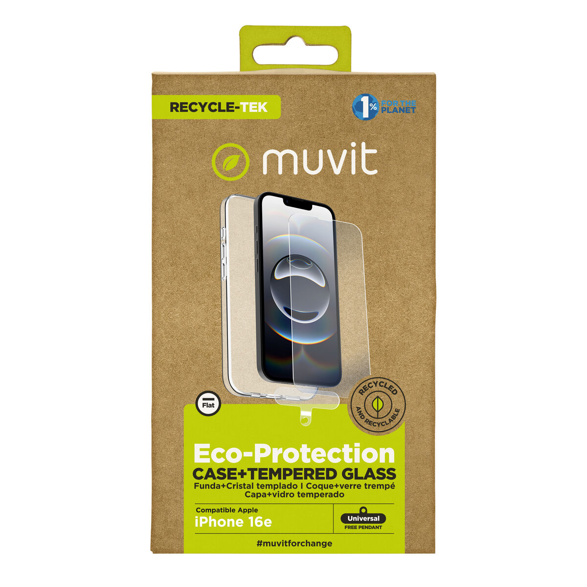 Mobile Case and Protector Muvit for Change IPhone 16e Mobile Case and Protector Muvit for Change IPhone 16e