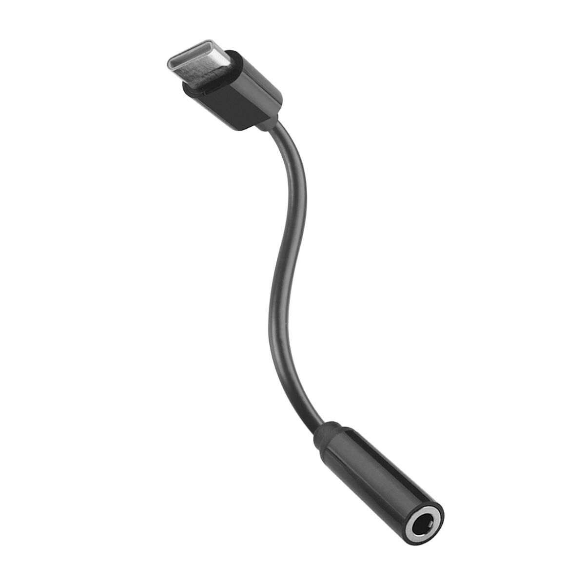 USB-C to Jack 3.5 mm Adapter Muvit for Change JDS-C35 Black USB-C to Jack 3.5 mm Adapter Muvit for Change JDS-C35 Black