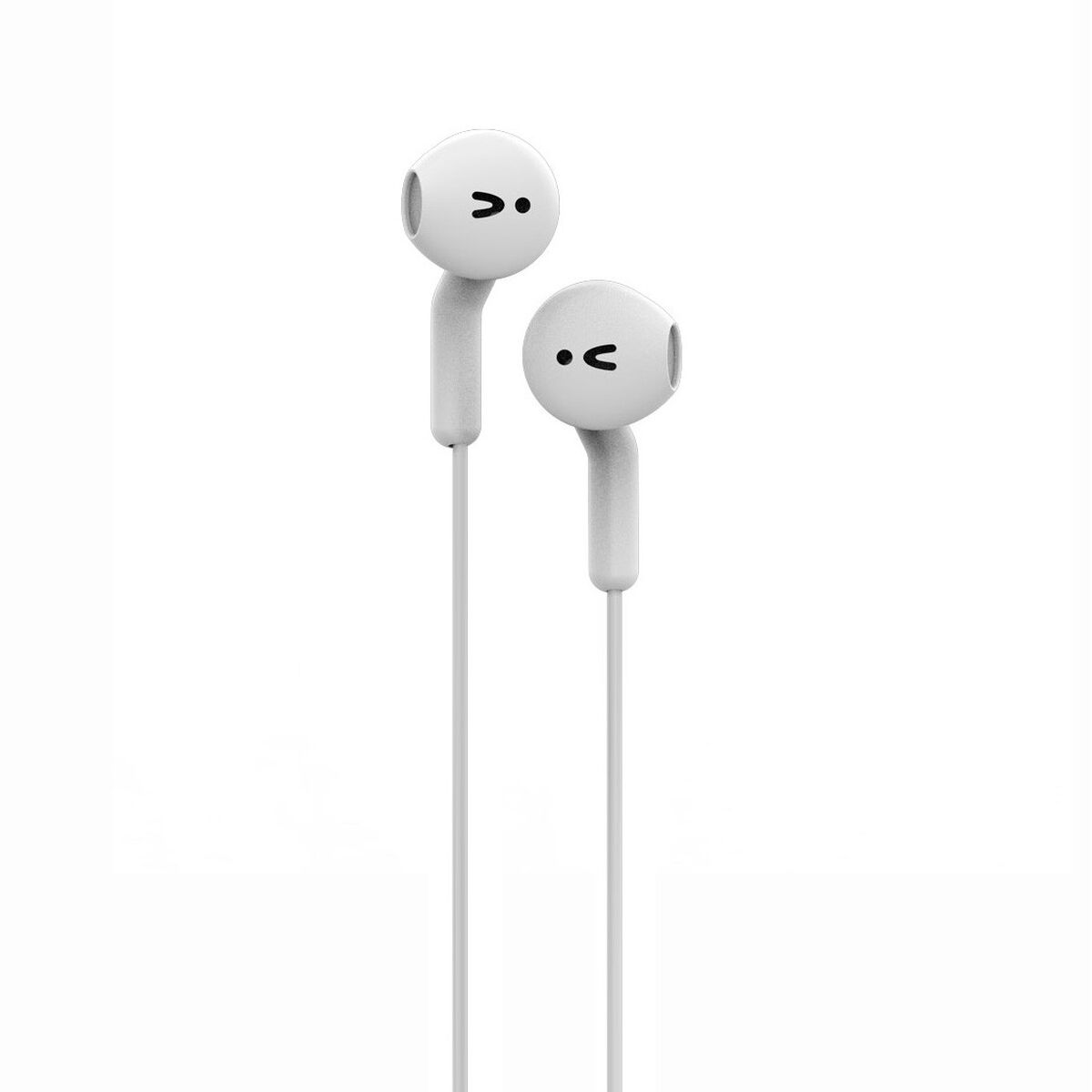 Headphones Muvit for Change E56 White