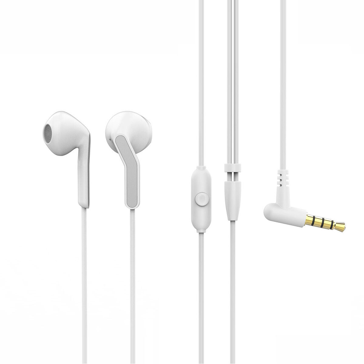 Headphones Muvit for Change E56 White