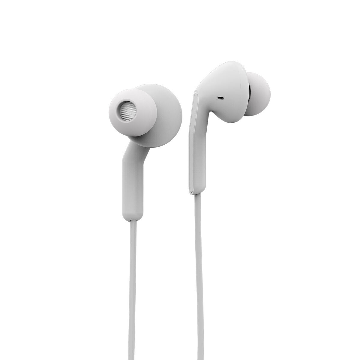 Headphones Muvit for Change E57 White