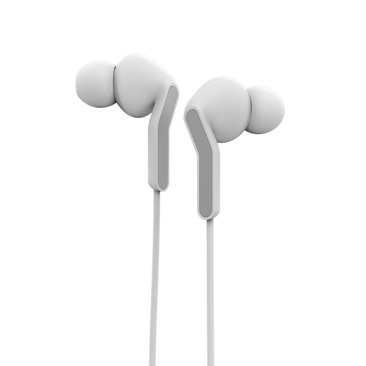 Headphones Muvit for Change E57 White
