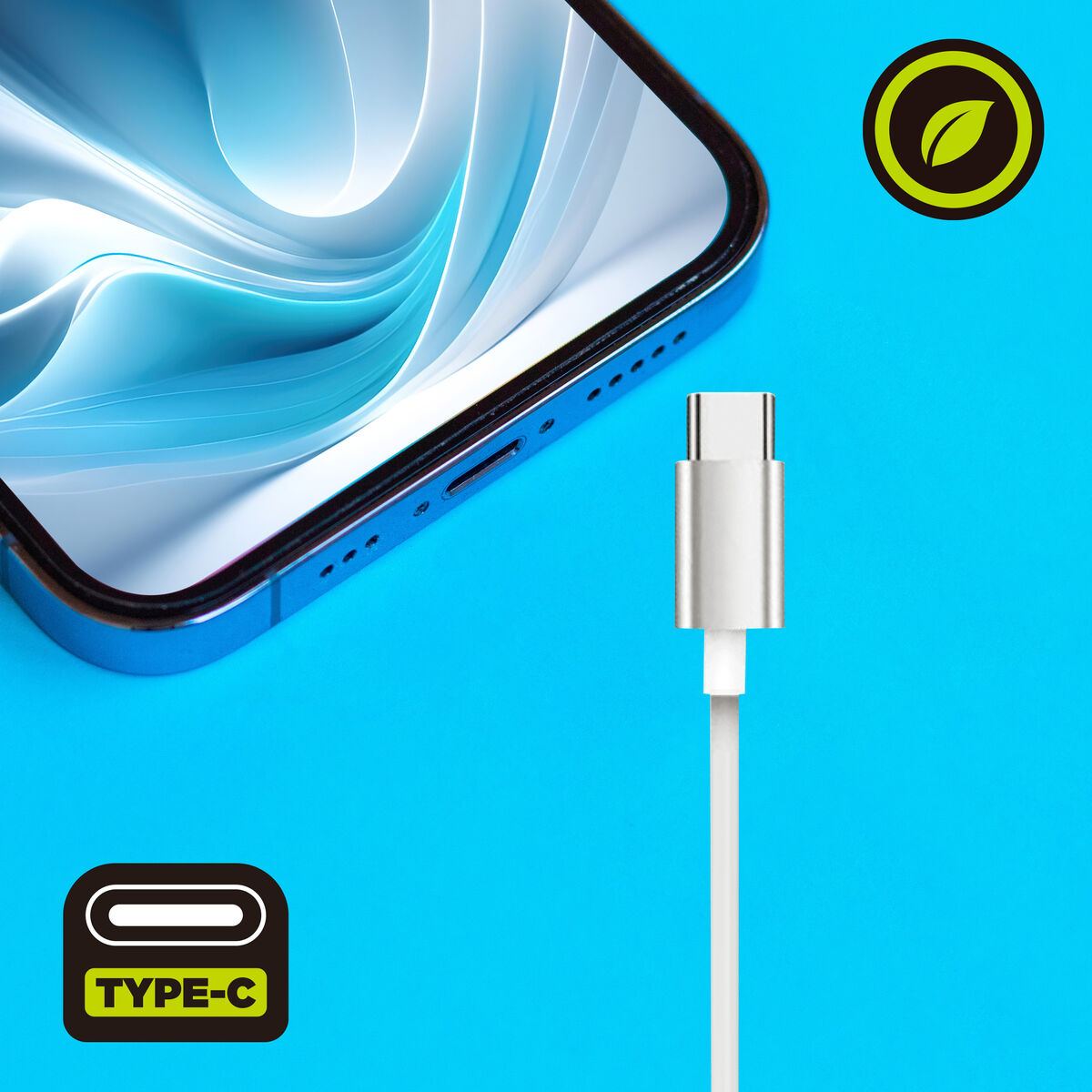 Headphones Muvit for Change M32 White