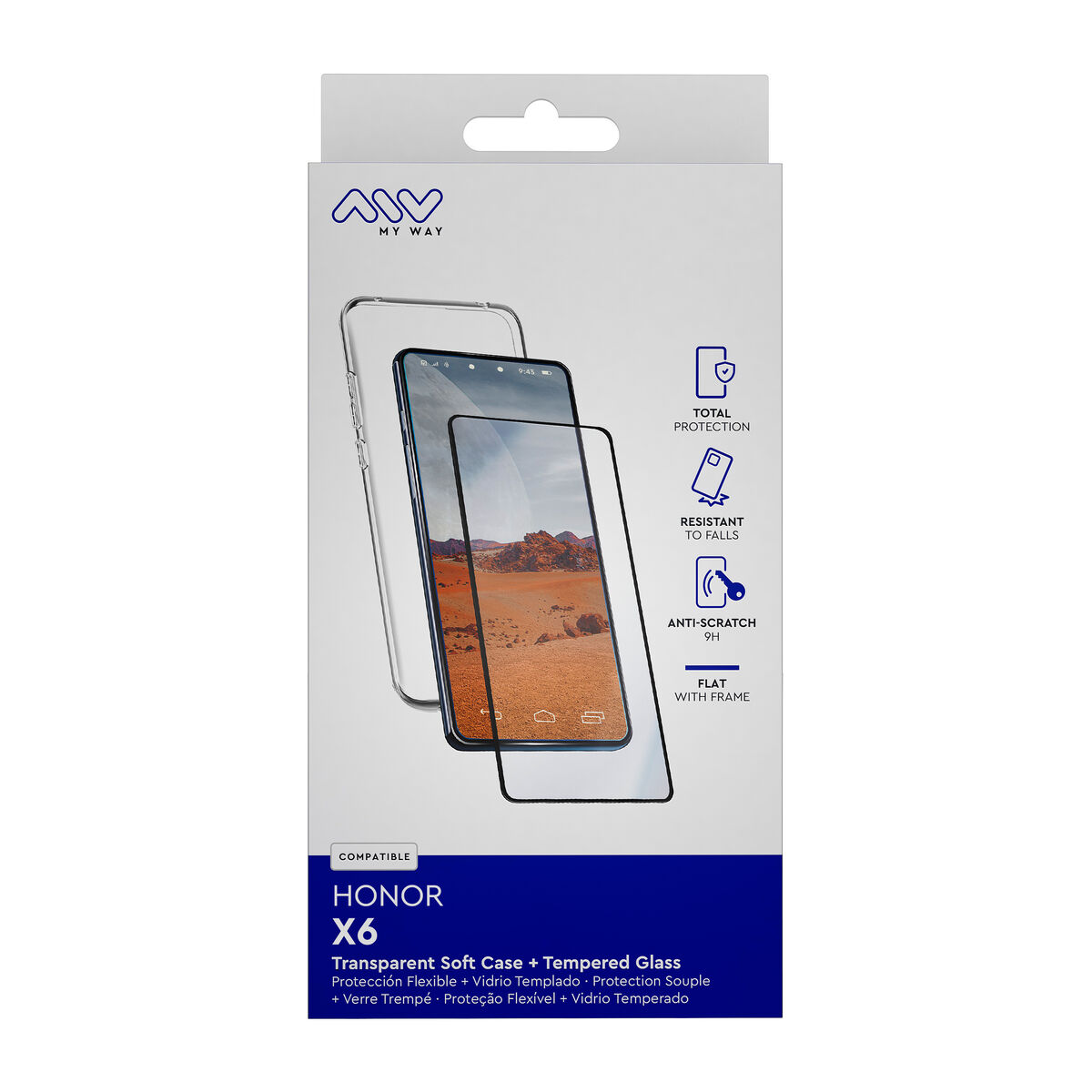 Mobile Case and Protector Myway Galaxy A54 5G Samsung Galaxy A54 5G