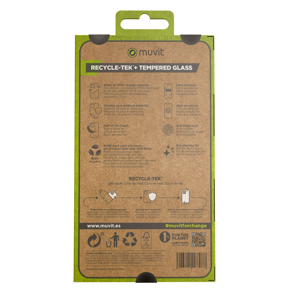 Mobile Case and Protector Muvit for Change Galaxy A34 5G Samsung Galaxy A34 5G