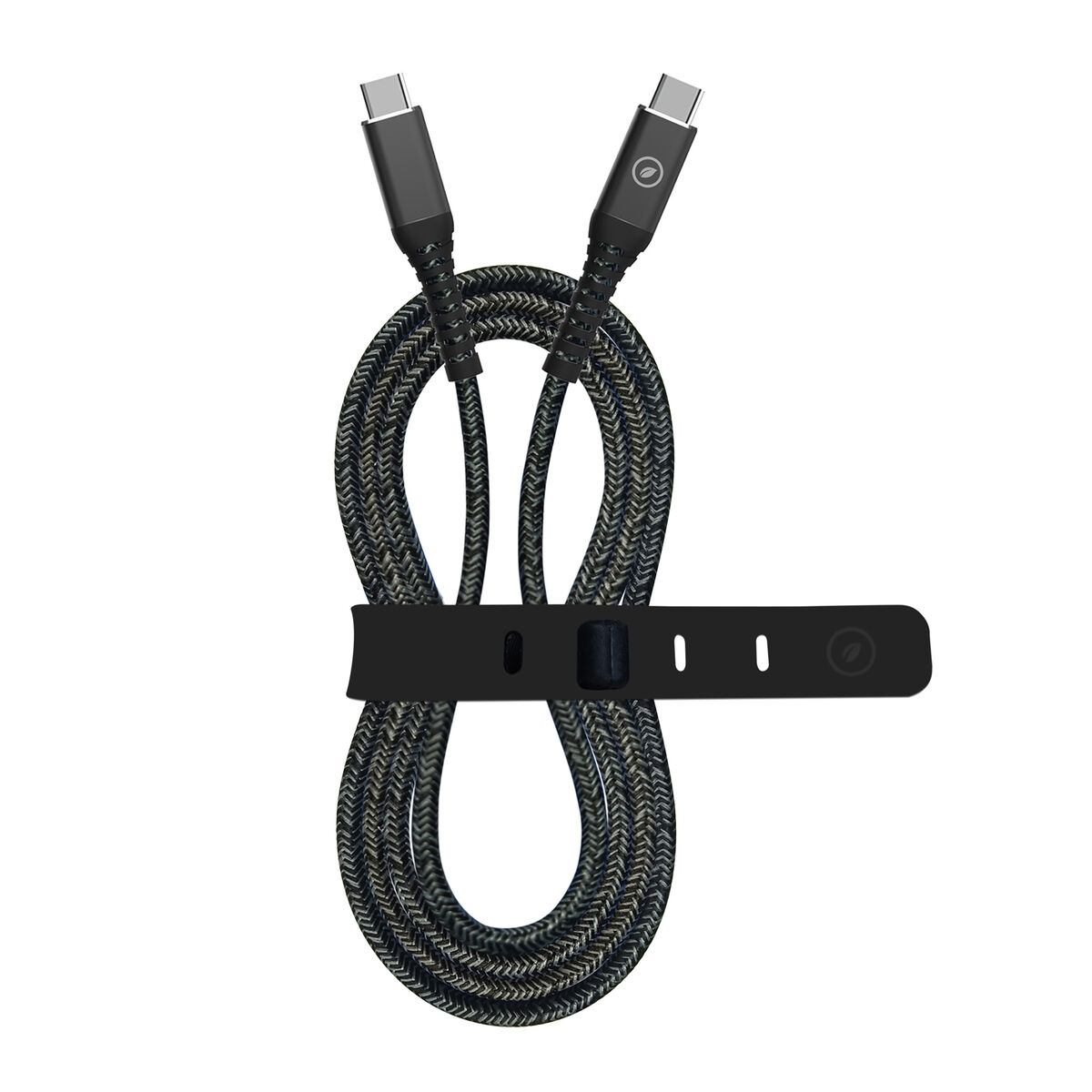 USB-C to USB-C Cable Muvit for Change Black 1,2 m