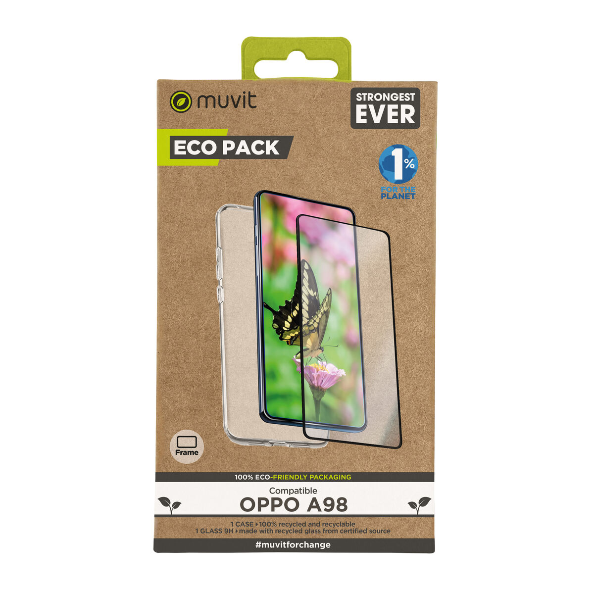 Mobile Case and Protector Muvit for Change Oppo A98 Black Oppo A98 Mobile Case and Protector Muvit for Change Oppo A98 Black Oppo A98