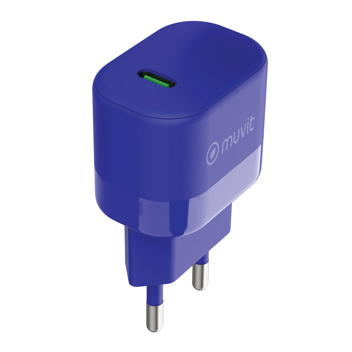 Wall Charger Muvit for Change Blue 25 W Wall Charger Muvit for Change Blue 25 W