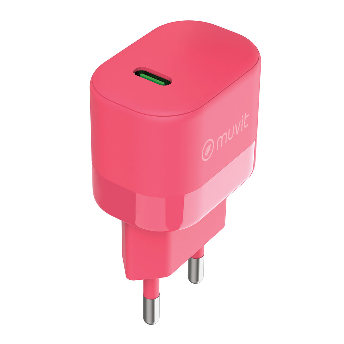 Wall Charger Muvit for Change Magenta 25 W