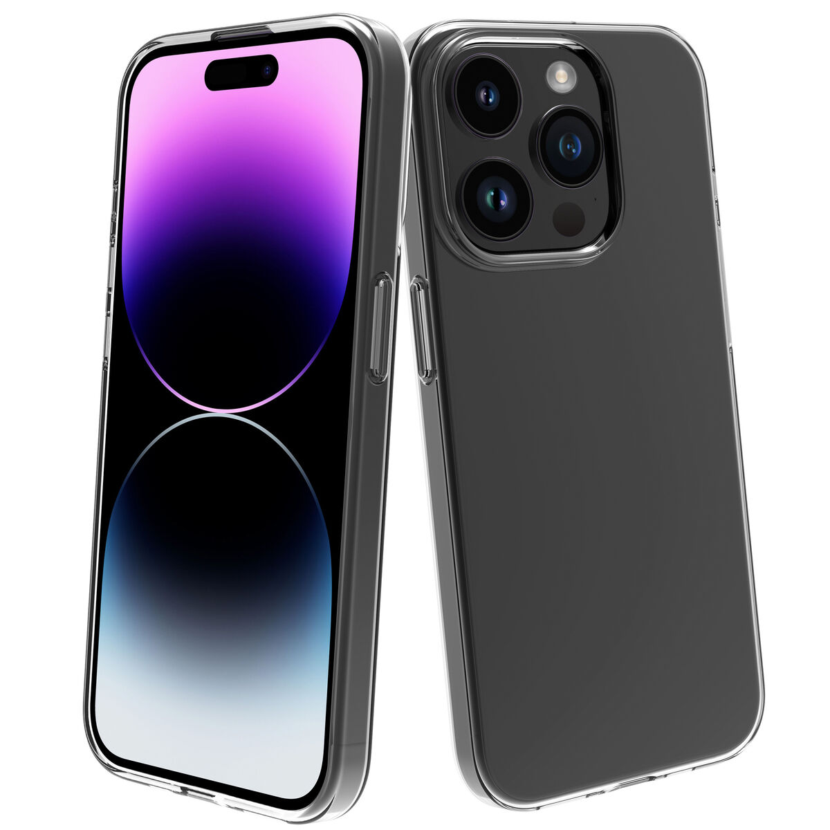 Mobile cover Muvit for Change iPhone 15 Pro Clear